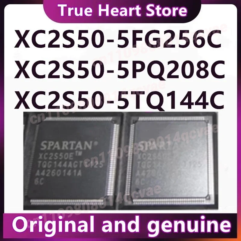 

XC2S50-5FG256C XC2S50-5PQ208C XC2S50-5TQ144C новые импортные оригинальные микросхемы 1 шт./лот