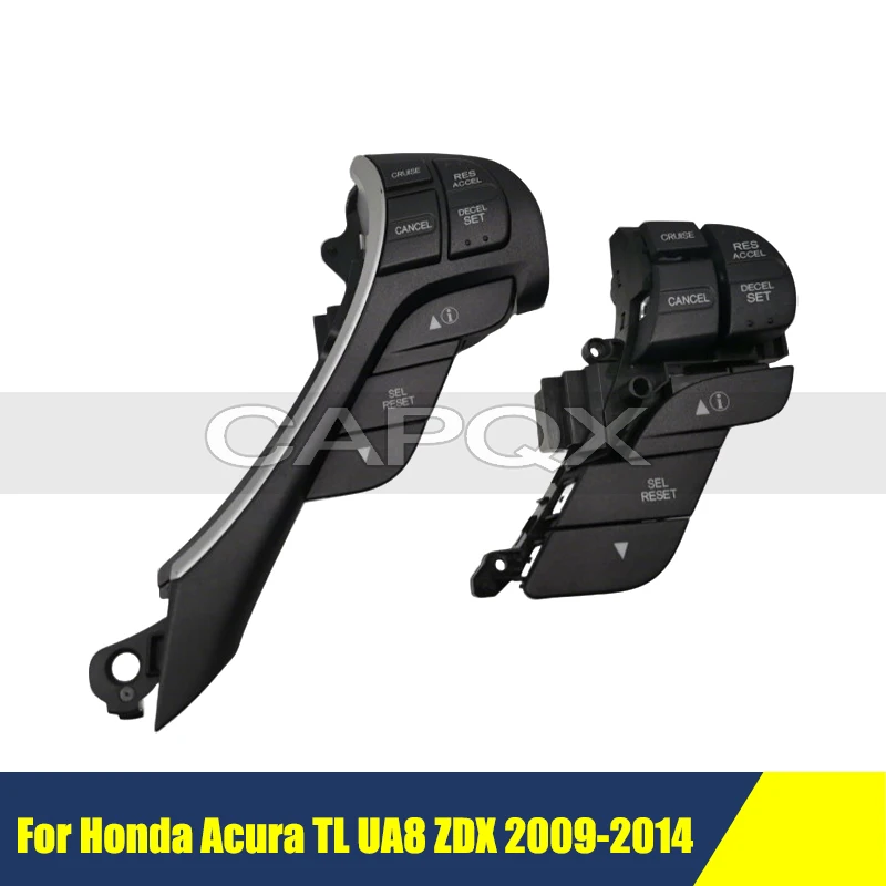 Interruptor de Control de Crucero para Honda Acura TL UA8 ZDX 2009-2014, Interruptor de Control de Velocidad de Crucero para Volante de Coche