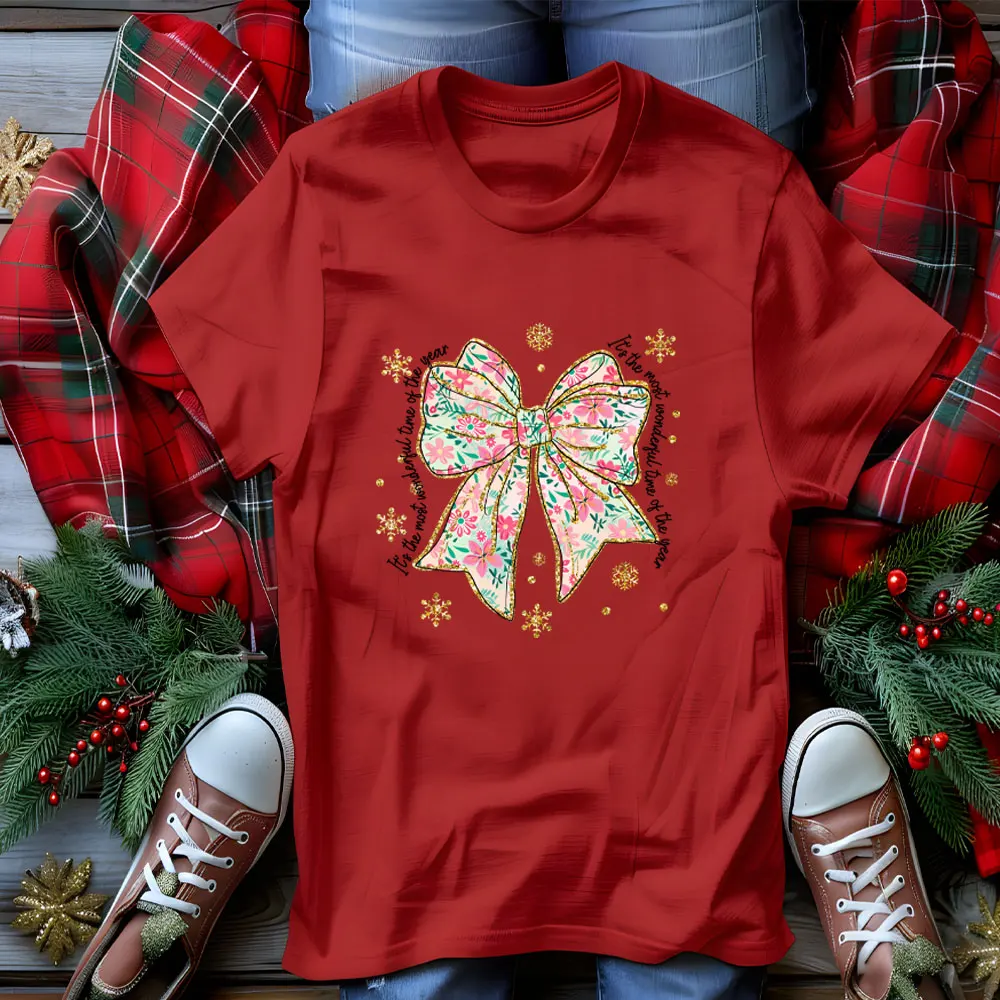 Christmas Colorful large Heat Transfer Stickers Christmas Tree Iron On Patches Heat Transfer Printing For Clothing DIY T-shirt
