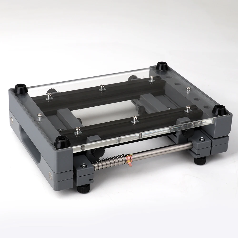 Table Desktop Manual Precision Screen Printing Machine PCB Steel Mesh Solder Paste Printer SMT Stencil Micro Printing Equipment