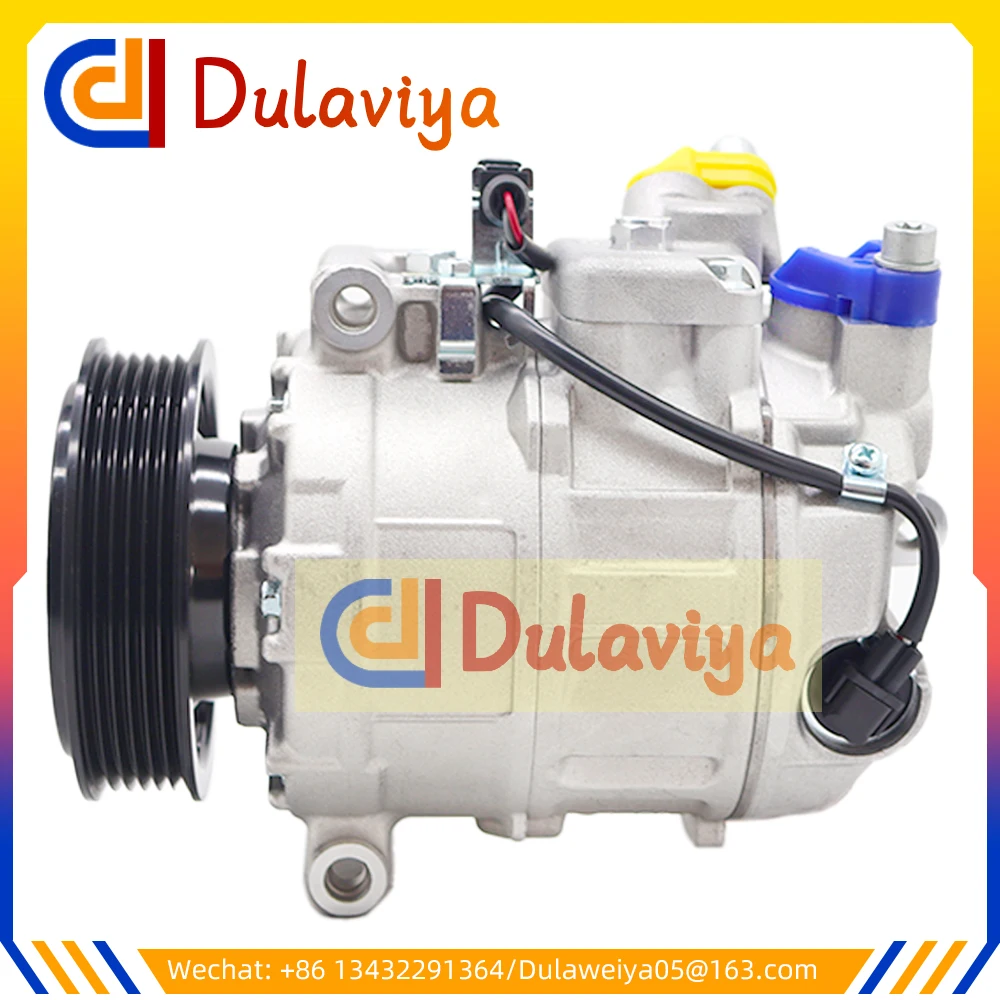 

Auto AC Air Conditioning Compressor For VW Amarok Golf Multivan van 2.0 TDI 7E0820803 7E0820803H 7E0820803F 7E0820803E