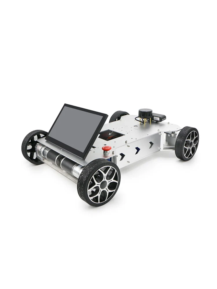 Acke/rmann ROS Robotics chasis de carro inteligente móvil, tapa SL/AM/navegación de mapa de construcción AR R Pi 4b