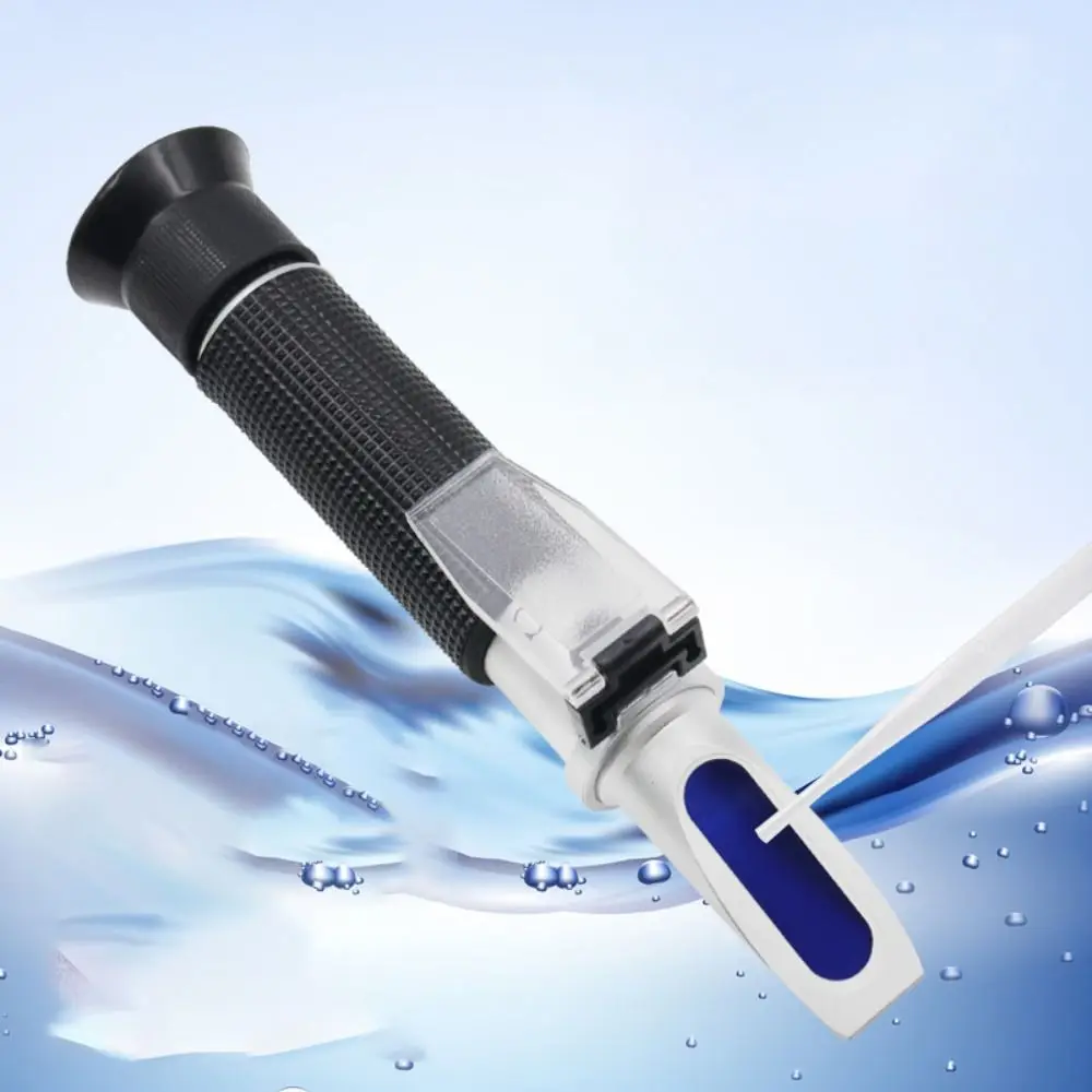 

1.000-1.070 Salt Concentration Tester Prism Refraction Salinity Refractometer 0~100‰ Handheld Sea Salinity Meter High Precision