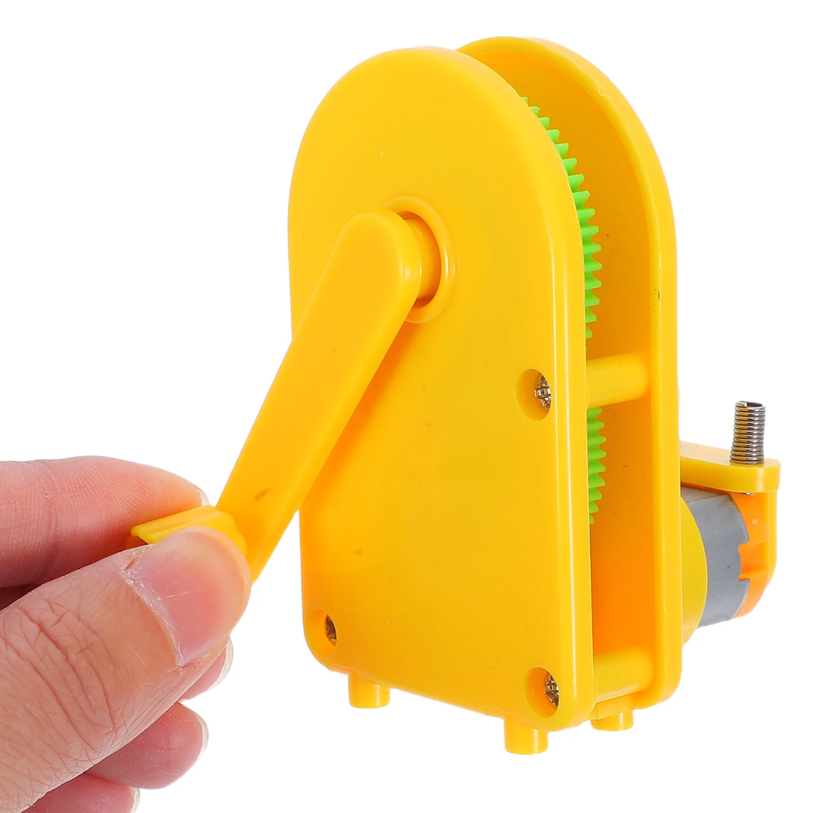 

Hand Crank Manual Power For Physics Experiments Diy Educational Tool Stem Science Kit Hand-Cranked Generator Manual Generator
