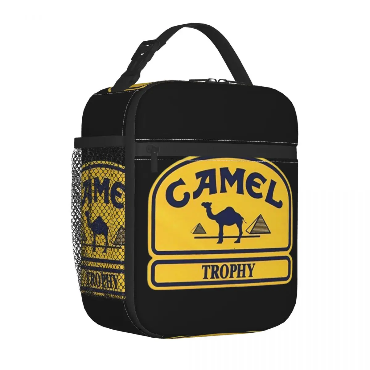 Camel Trophy Thermal Insulated Lunch Bag Women Resuable Lunch Container for Work School Travel Multifunction Food Box