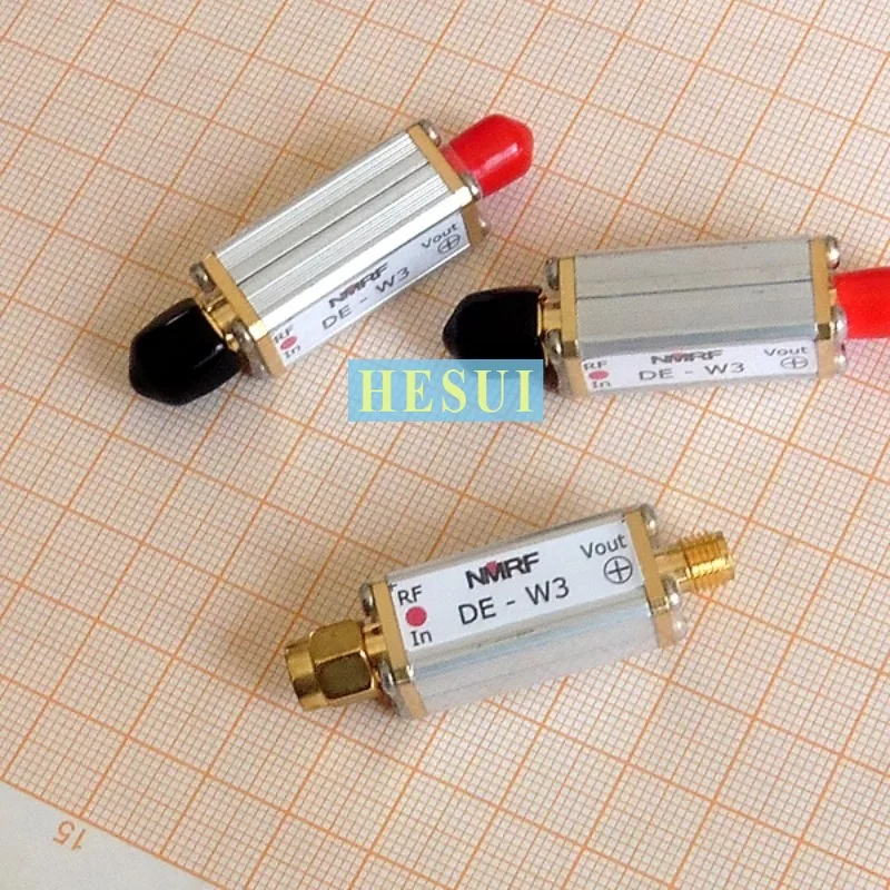 Broadband microwave coaxial RF detector, 0.01GHz~3GHz(9GHz) positive polarity SMA interface