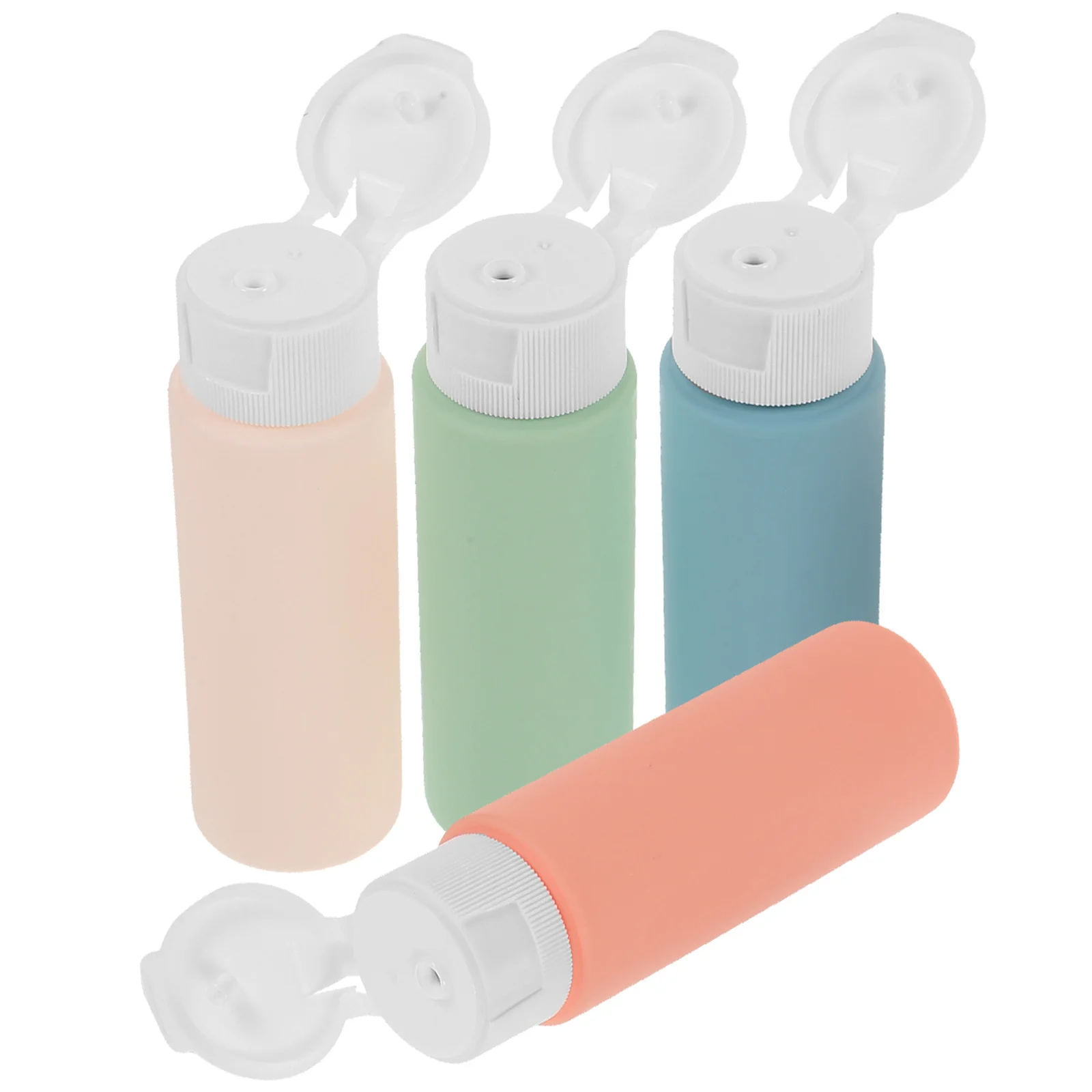

4 pcs Refillable Shampoo Bottles Empty Lotion Squeeze Bottles Portable Size Lightweight Durable For Travel Outdoor Travel Lotion