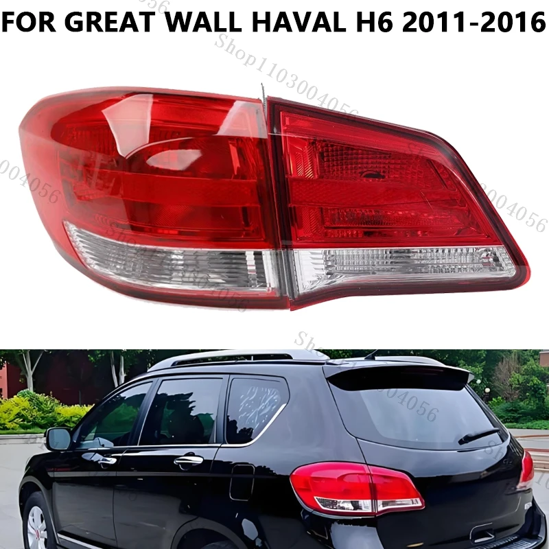 Akcesoria samochodowe Światło tylne Światło hamowania Dla Great Wall Haval H6 2011-2016 Światło kierunkowskazu Tylne światło przeciwmgielne Światło tylne