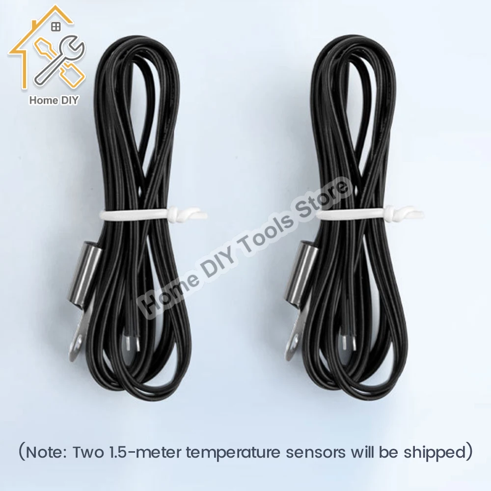 Termoregolatore KWS-CH302 Digitale Regolatore di Temperatura Frigorifero Sbrinamento Allarme Controllo del Riscaldamento con Doppio Sensore di Temp