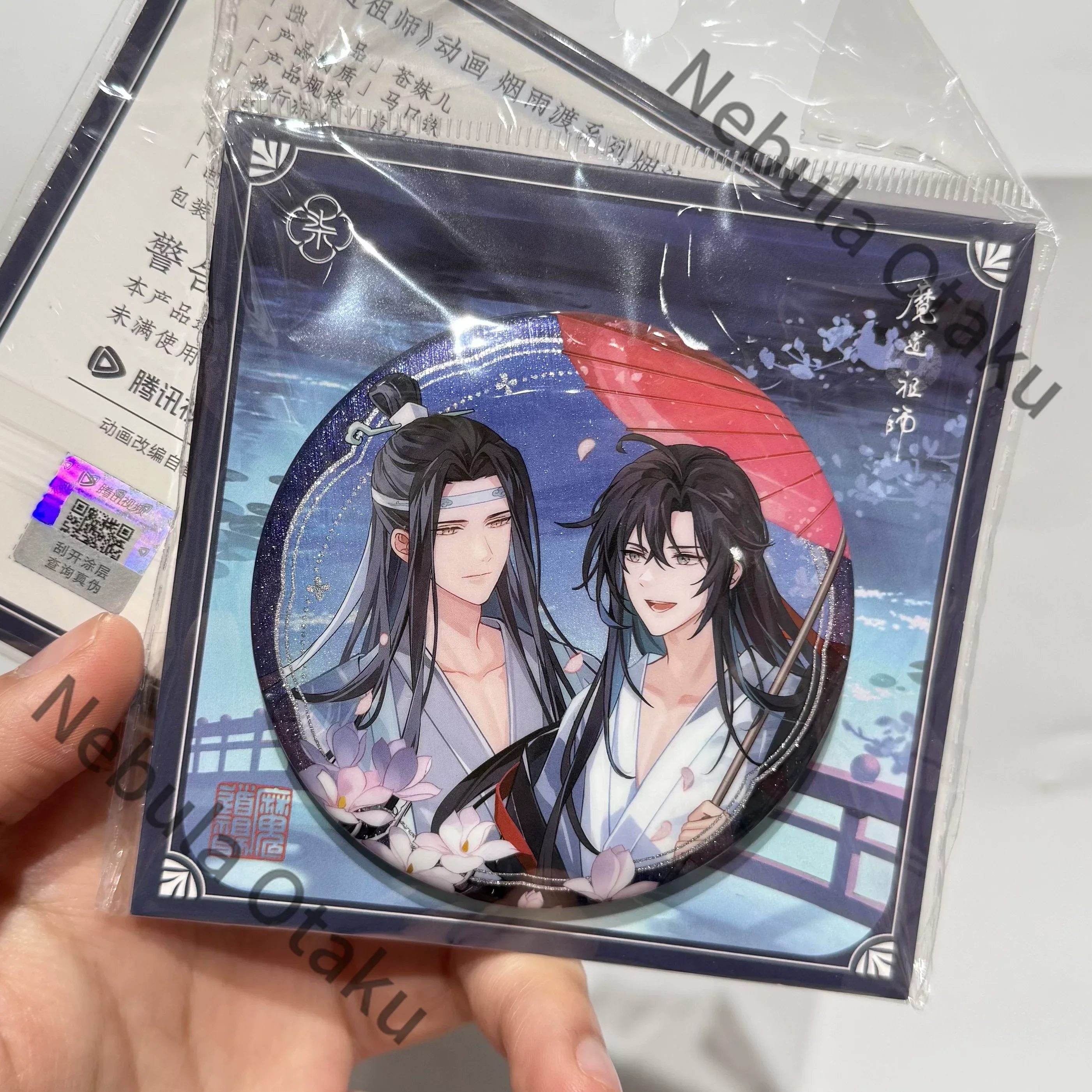 Grandmaster of Demonic Cultivation LanWangJi WeiWuXian Badge Pendant Postcard Quality Goods Cosplay Souveni Anime Peripheral