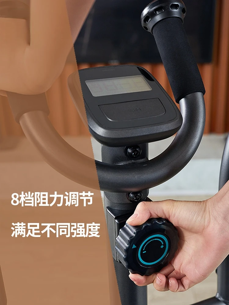 Elliptical machine, household gym equipment, magnetic control, small silent space walk, elliptical instrument, mountaineering