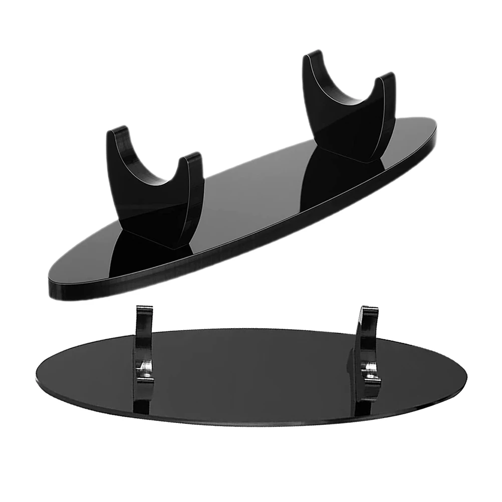 

2 Pcs Pen Display Stand Fountain Holder for Desk Brush Classroom Pencil Acrylic Ballpoint