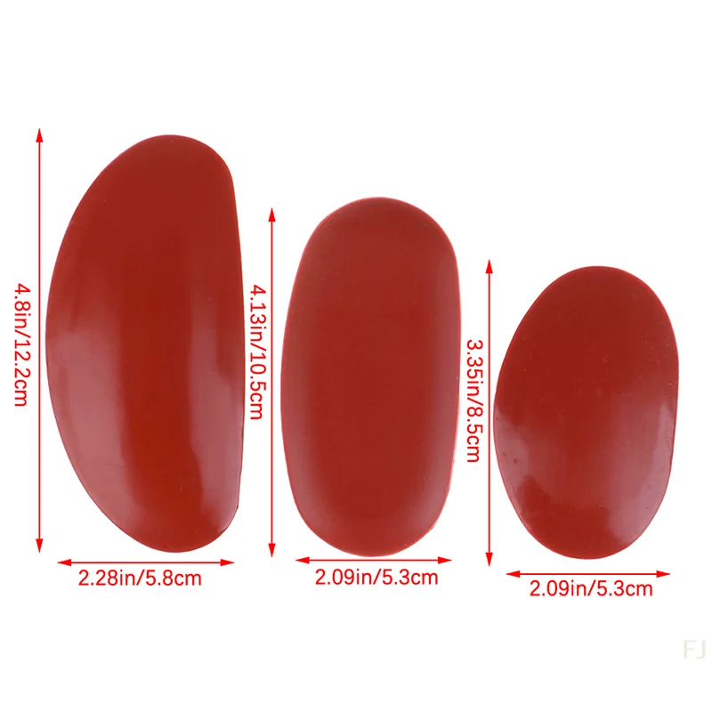 [YU]3Pcs/set Rubber Sculpture Ceramic Clay Tool Artist Auxiliary Art Special Tool