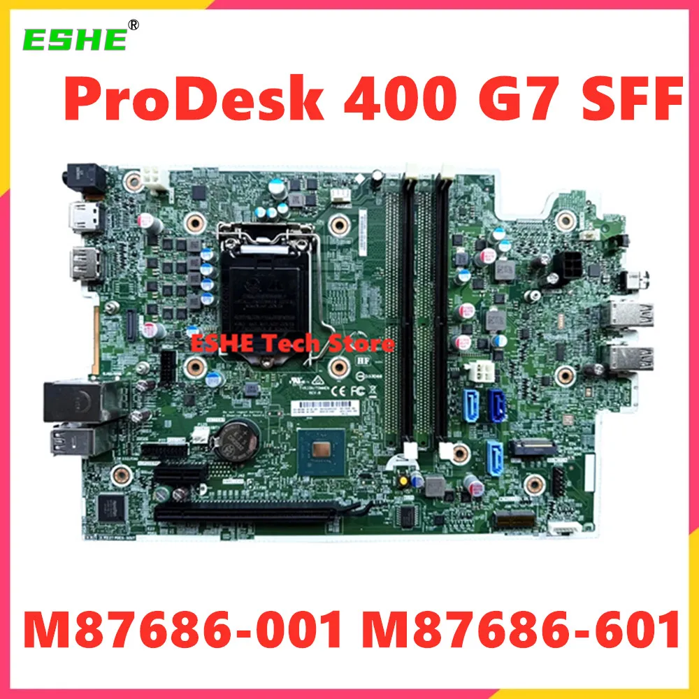 For HP ProDesk 400 G7 SFF Notebook Motherboard M87686-601 M87686-001 L76448-002 L76454-002 100% Test ok