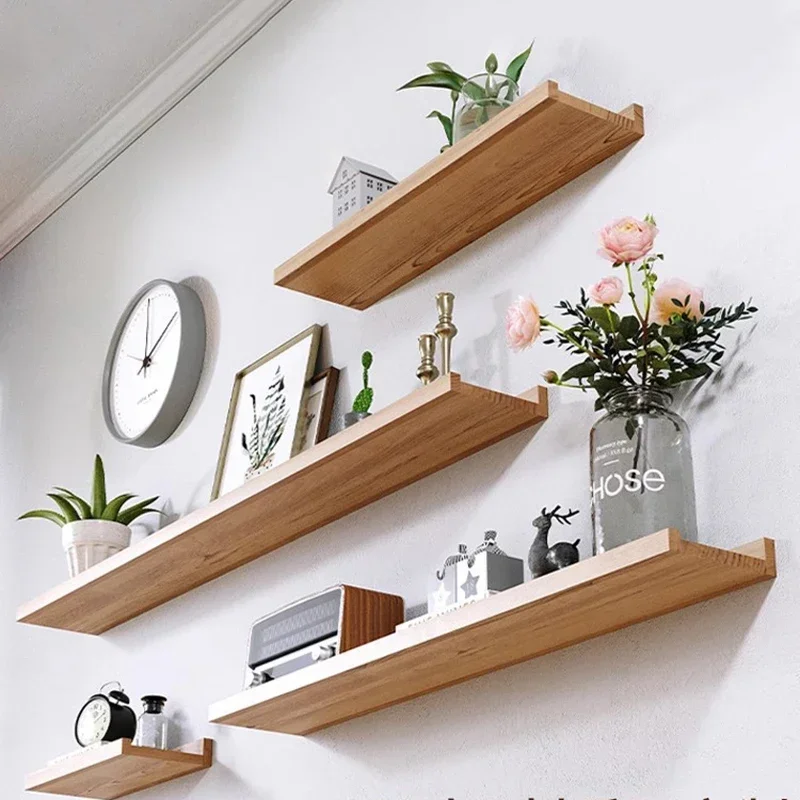 Living Room Display Stand Wall Storage Figure Wooden Corner Shelves Modern Design Mini Small Collection Repisa Home Decoration