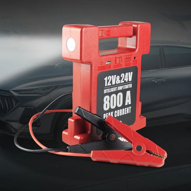 

Car Power Jump Starter 12/24V 24000mAh Starting Emergency Battery Booster For with LED Lighting