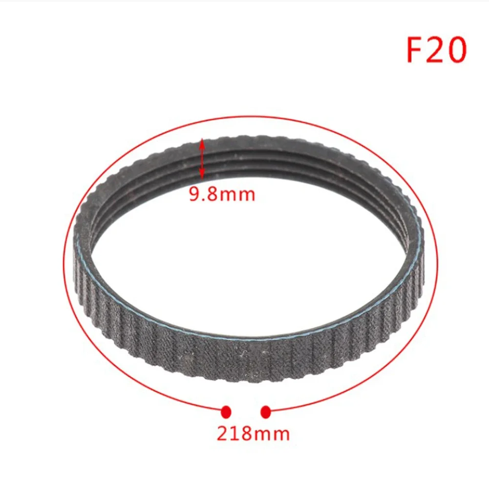 1/3 peças correia de plaina elétrica 9.6mm de largura 218mm correia de borracha de acionamento perímetro 958718   Peças de reposição para acessórios