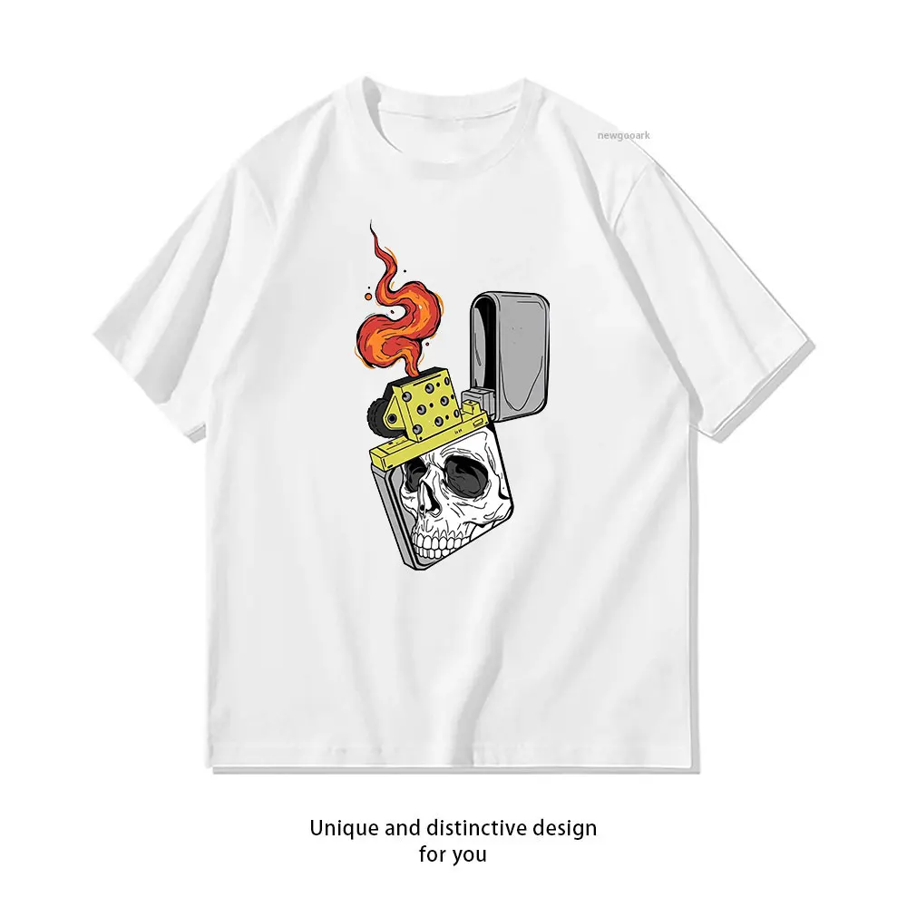 Soul Ignition T-Shirt Casual cotton graphic t shirts Creative streetwear Classic O-neck shirt