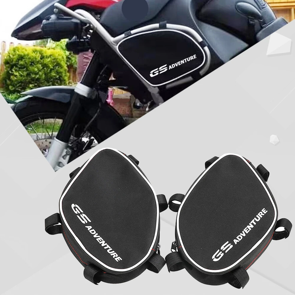 For BMW R1200 GS R1200GS R 1200 GS Adventure 2005 2006 2007 2008 2009 2010 2011 2012 Nylon Motorcycle Bumper Bag Tool Placement