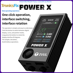 2uul power x PW11 High Refresh Full-color Screen Power PCB Detector : Digital Display, Curve, And Pointer Three Modes Display