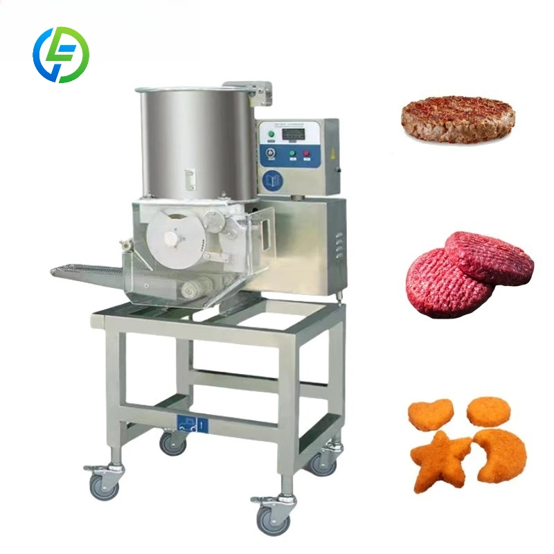 FL Customize Adjustable Thickness Hamburger Patty Forming Machine Commercial Electric Burger Patty Press Meat Processing Machine