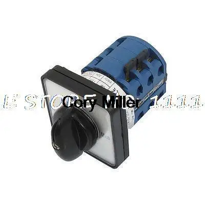 

Electric 4 Position 12 Terminals Rotary Cam Changeover Switch 660V 20A