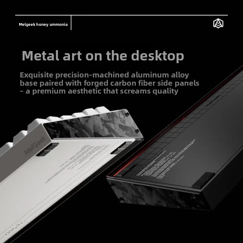 MelGeek MADE 84ULTRA+ Magnetic Axis Keyboard 8k Low Latency 0.01RT Aluminum Alloy Bottom Shell Quickly Trigger Game Keyboard