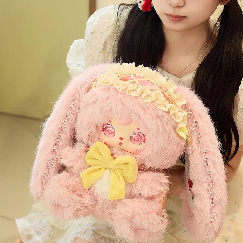 

Семюэл Банни Эльф серии 680% плюшевая кукла слепая коробка Kawaii кролик большая кукла трендовые игрушки загадочная коробка подарки