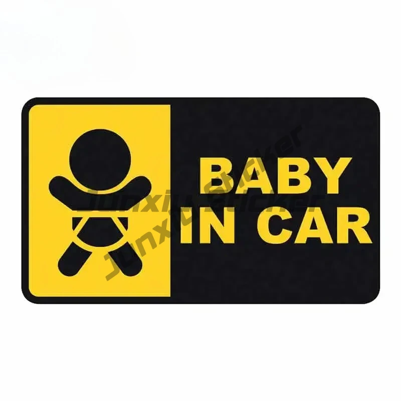 

For Baby in Car Glue Stickers Fine Decal RV VAN DIY Bumper Trunk Truck Graphics Vinyl JDM Accessories