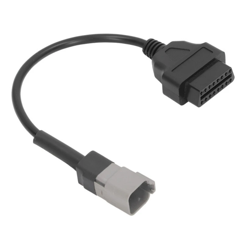 Q6PA OBD2 Diagnostic Cable 6 Pin Pin, 30 Vehicle Port Cable for Compatible Tool Hookup, Fault Reading, and Routine