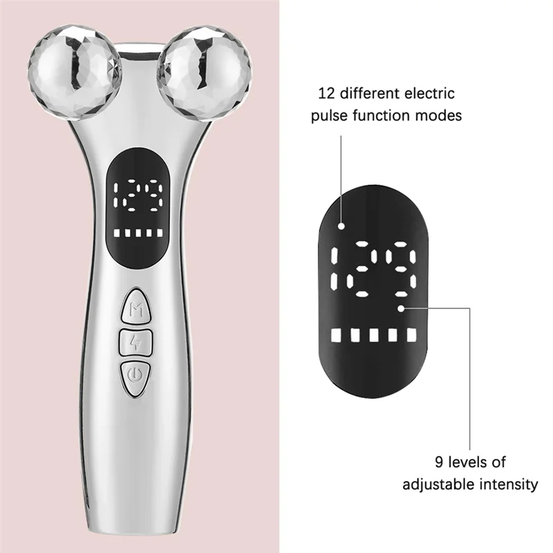 A39M Facial Beauty Device Electric Facial Slimming Rollor Face Slimming Roller Massager