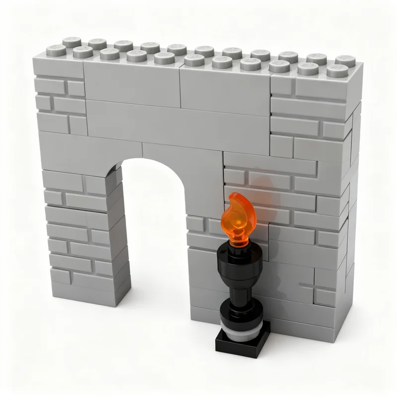 646pcs MOC Castle Lion Knights Chapel Add On Lion Castle Model Toy Building Blocks Architecture Christmas Gift Collection DIY 3D