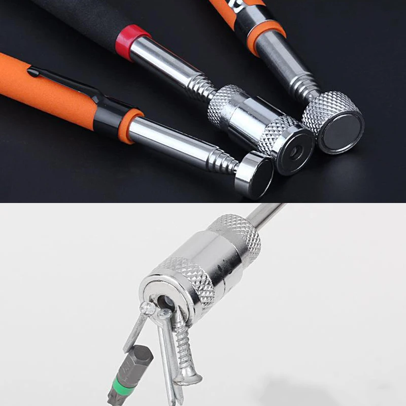 Mini Portable Telescopic Magnetic Magnet Pen Handy Tool Capacity For Picking Up Nut Bolt Extendable Pickup Rod Stick