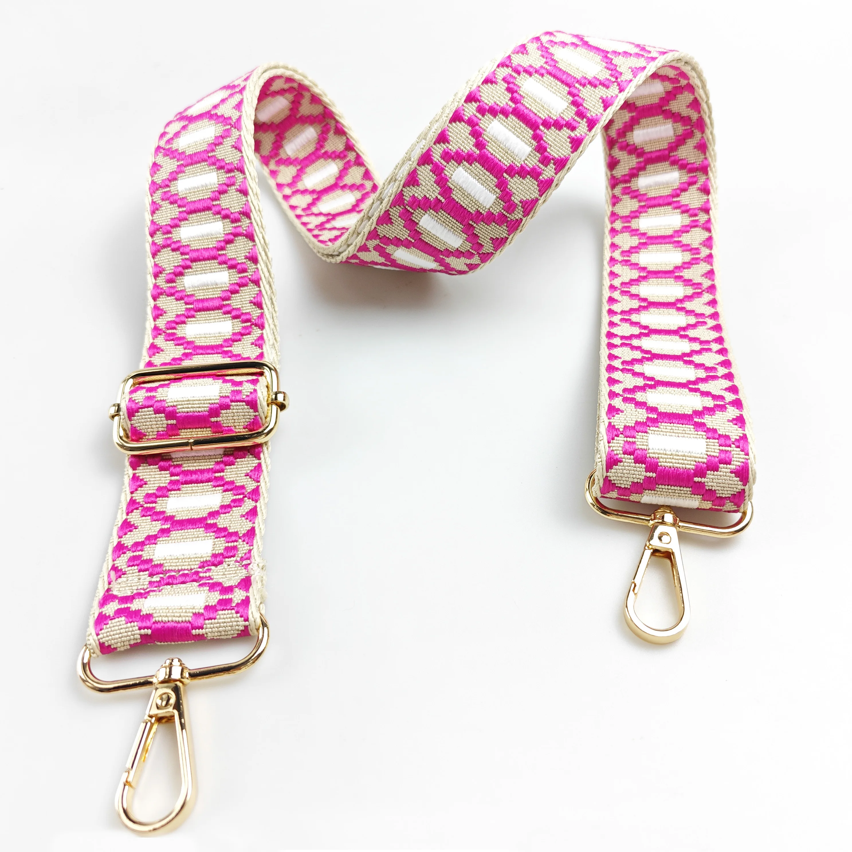 1 Piece 1.50inch Wide Adjustable Handbag Purse Strap Replacement Crossbody Shoulder Strap Coweb Pattern    Strap