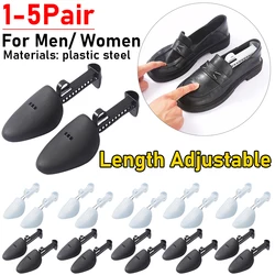 1-5Pair Plastic Shoe Stretcher for Men Women Leather Shoes Adjustable Portable Shoe Tree Stretcher Boots Rack Anti-deformation