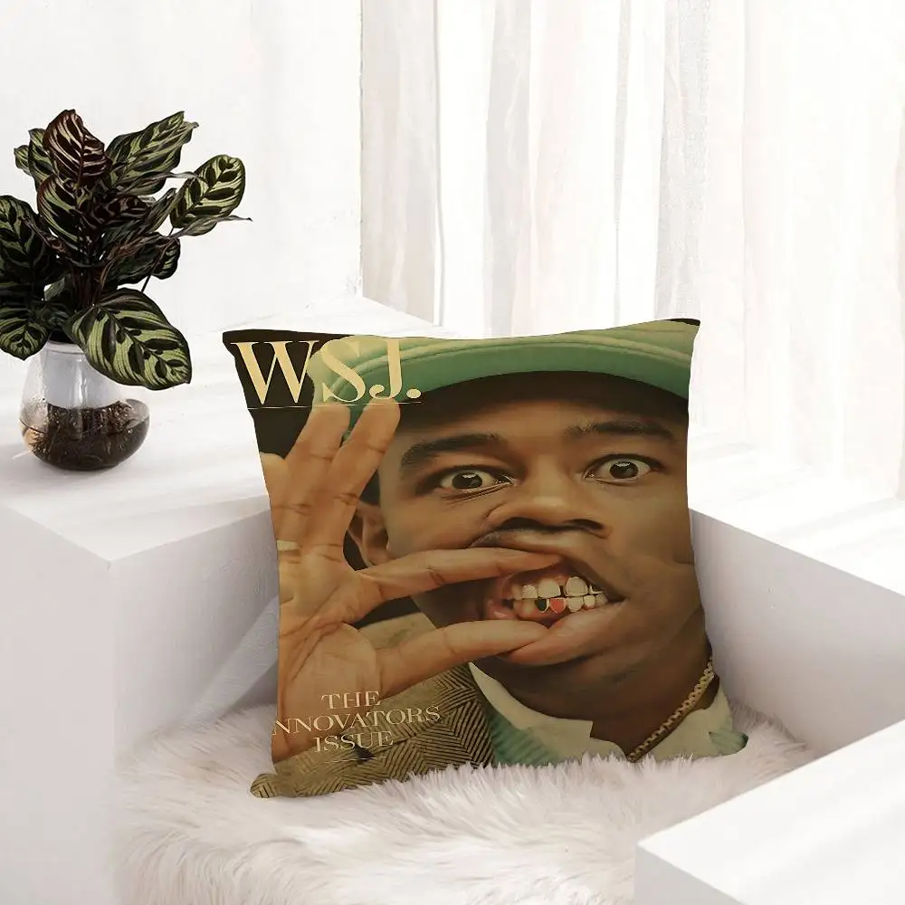 زهرة بوي تايلر الخالق غطاء الوسادة وسادة للديكور أريكة ديكور المنزل كيس أكياسها #3
