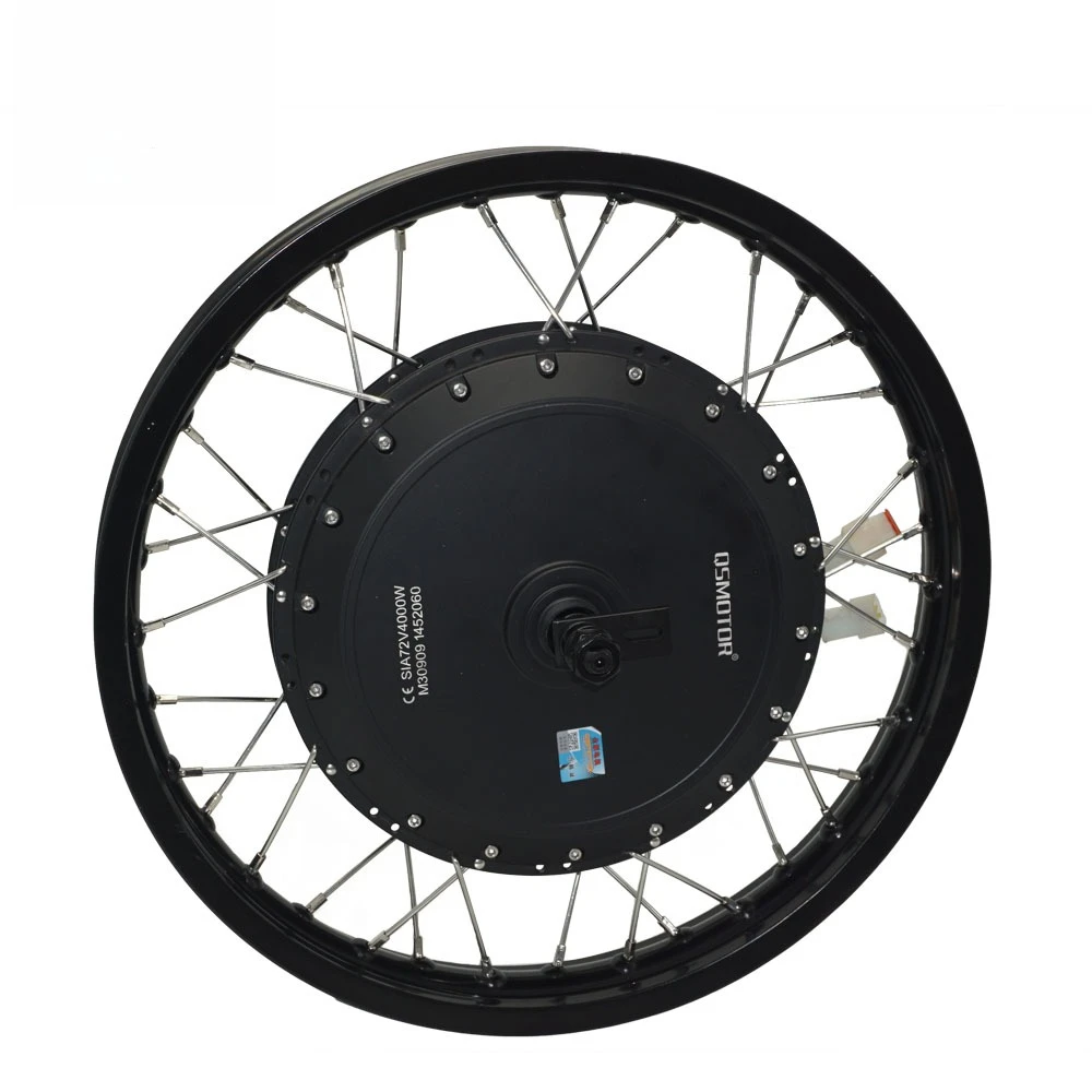 

SIAECOSYS High-Speed 120KPH Electric Motorcycle 18inch QS 4000W Hub Motor BLDC QSMOTOR 273 40H V3 48-96V Off-road/Street New