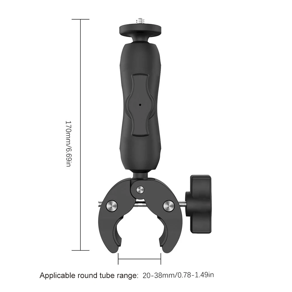 สําหรับ Starlink Mini 1/4 อะแดปเตอร์สกรูพร้อมวงเล็บท่อรอบหลอด Strong Clamp Kit Clamp Pole Mount สําหรับ Starlink Mini อุปกรณ์เสริม