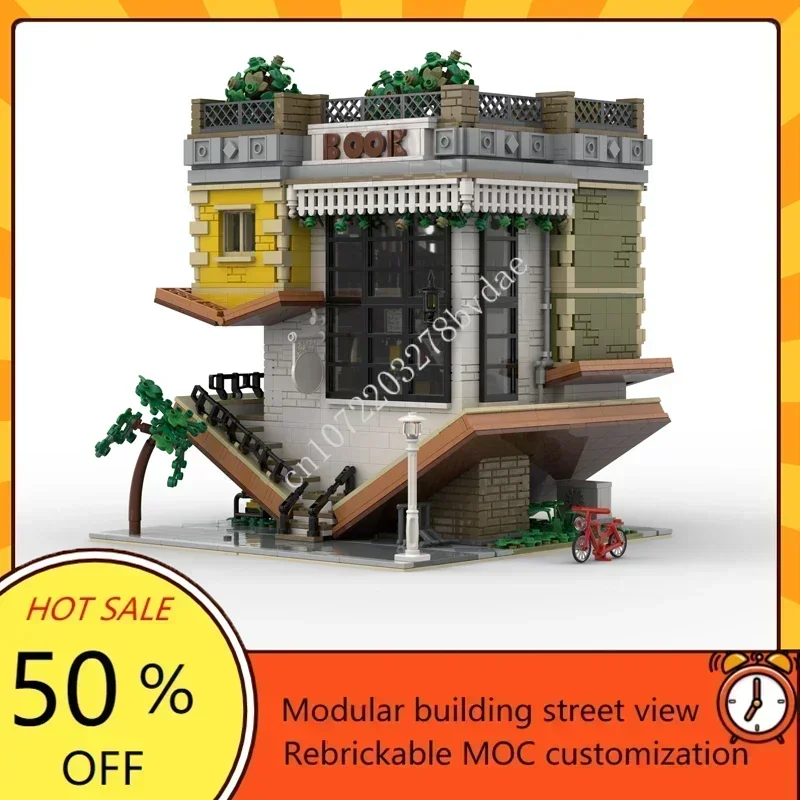3941PCS Invert the house Modular MOC Creative street view Model Custom Puzzle Architecture Education Assembly Model Toys Gifts