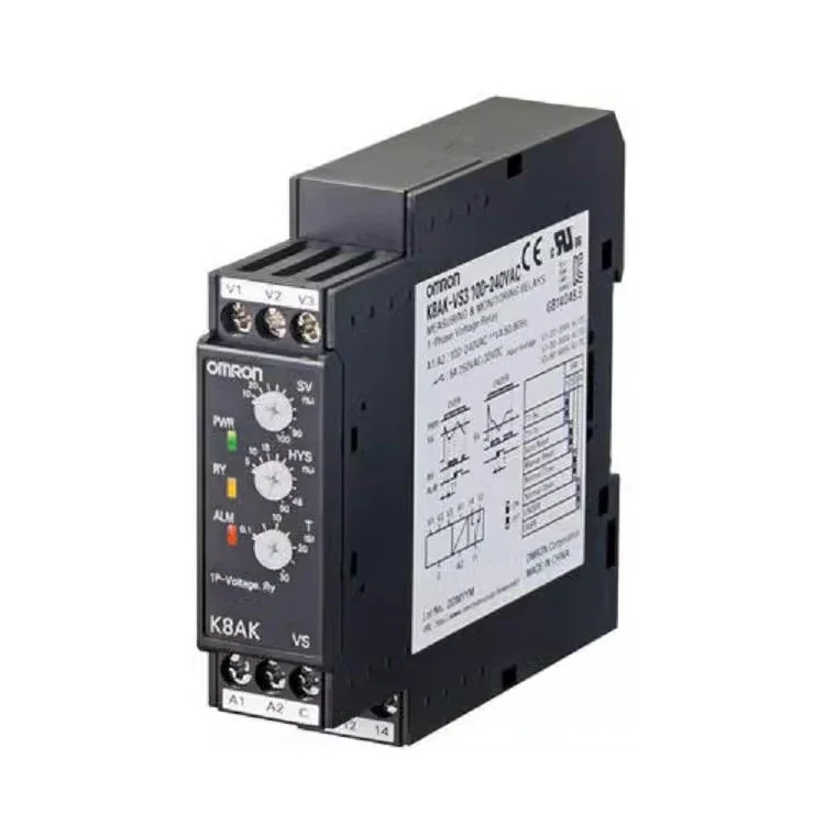 K8AK-VS2 100-240VAC Single-phase current relay