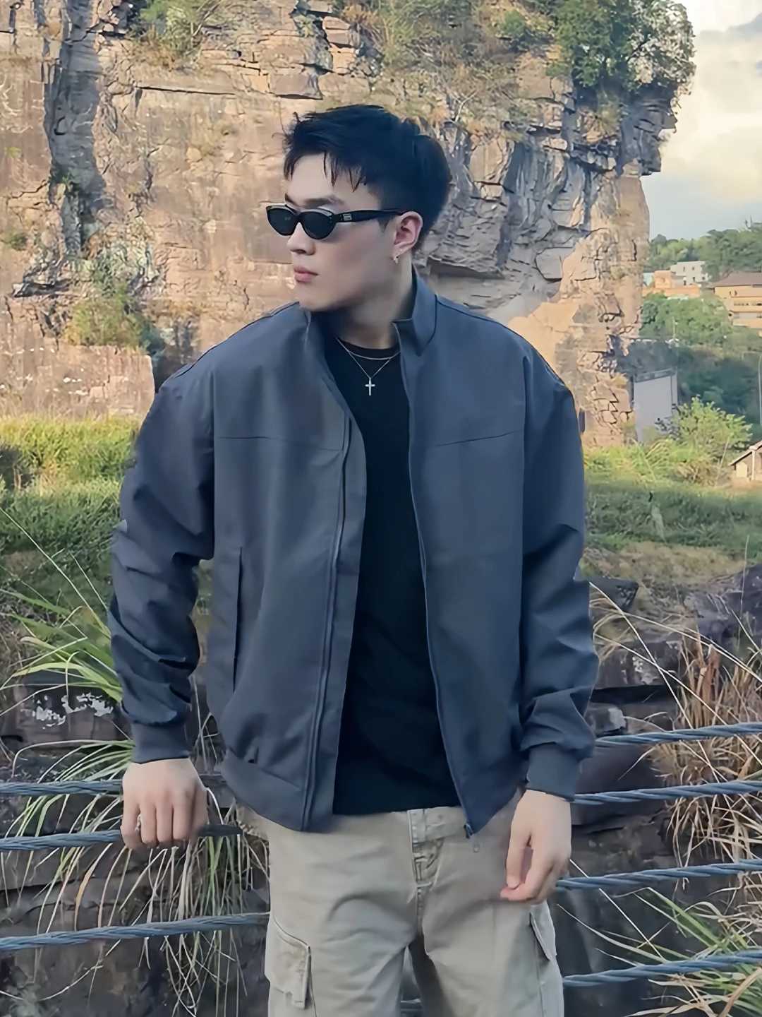 

Мужская куртка-бомбер American Sle с воротником-стойкой, осенняя, модная, в стиле авиатора, для активного отдыха, бейсбольная форма