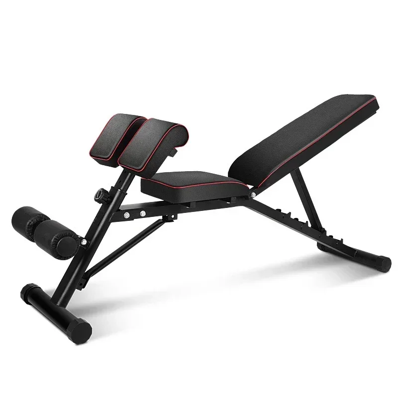 

New MK4020661 Dumbbell Stool Bench Multifunctional Sit-Up Board Indoor Fitness Roman Chair Stainless Steel Pipe Abdominal Boards