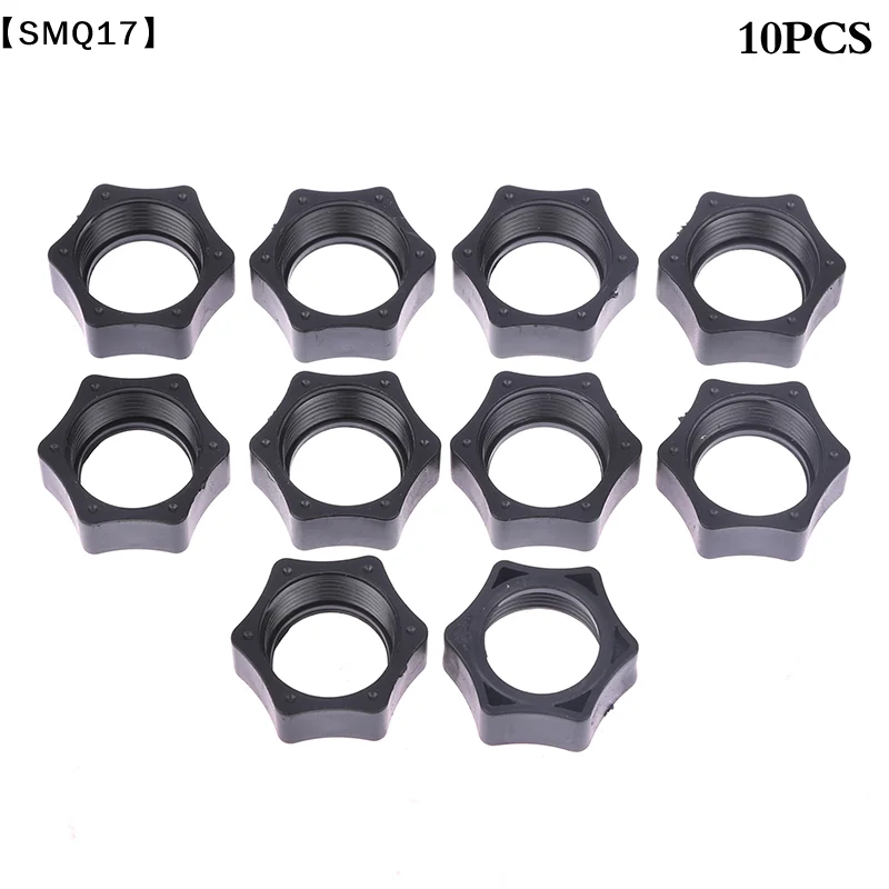 10PCS Car Mobile Phone Gravity Bracket Accessories Plastic Hex Nuts For Ball Head Car Air Outlet Fixing Clip Hexagonal Nut【SMQ】