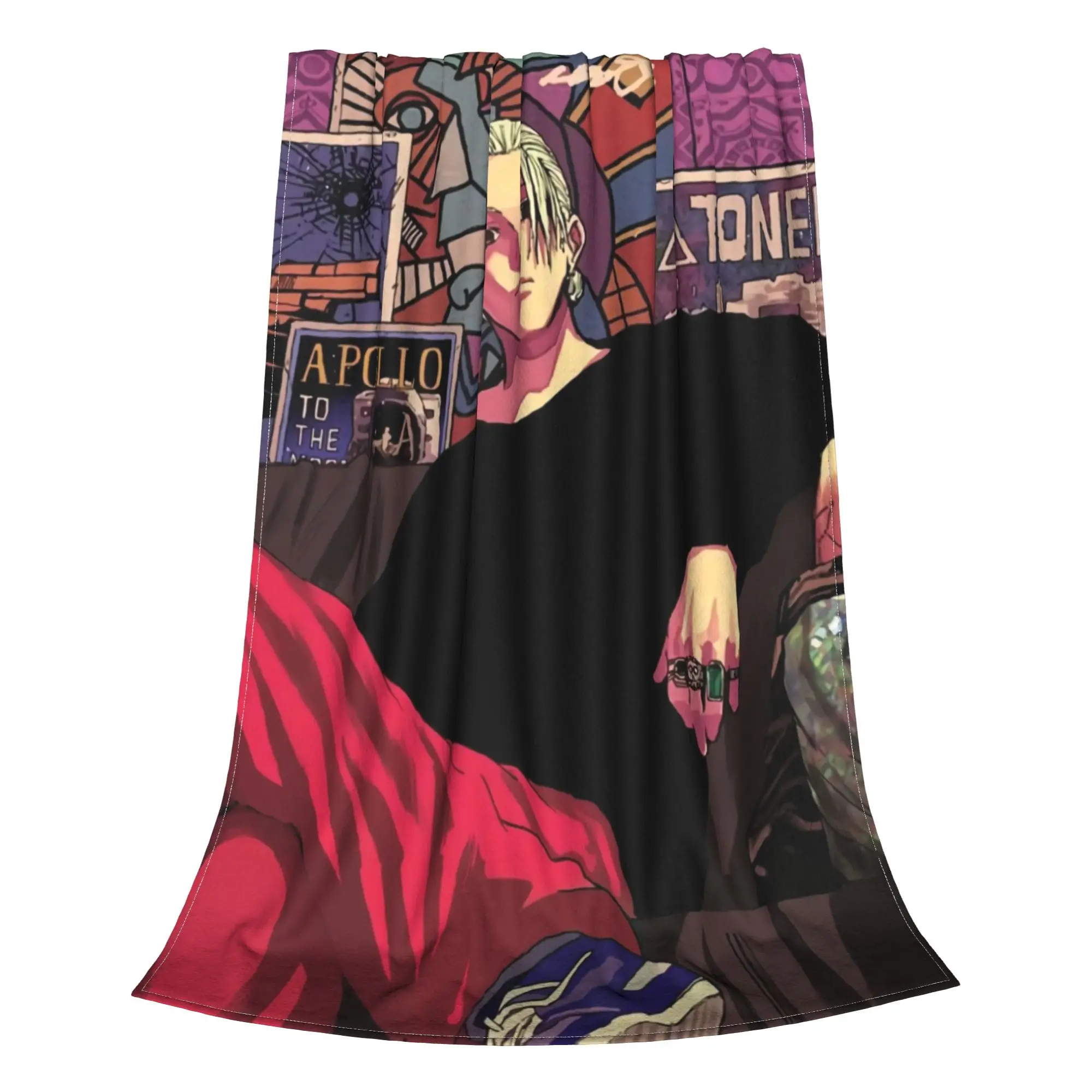 SAKAMOTO DAYS Blanket All Season SAKAMOTO DAYS  Multifunction Ultra-Soft Throw Blankets For Car Travel  Plush Thin Quilt