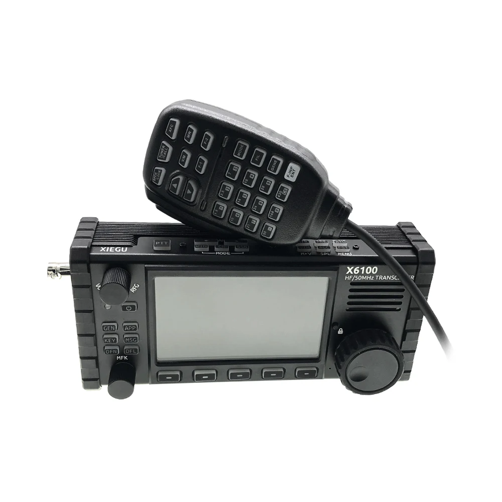 XIEGU X6100 50MHz All Mode Transceiver HF Transceiver Portable SDR Transceiver with Antenna Tuner