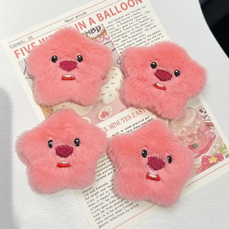 loopy anime peripheral cartoon cute hair clip creative kawaii girl heart bangs clip children's hair accessories gift wholesale