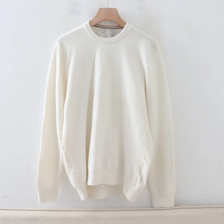 

Женский повседневный свободный трикотаж, круглый пуловер из смеси шерсти, теплый пушистый свитер, весенний новый простой свитер