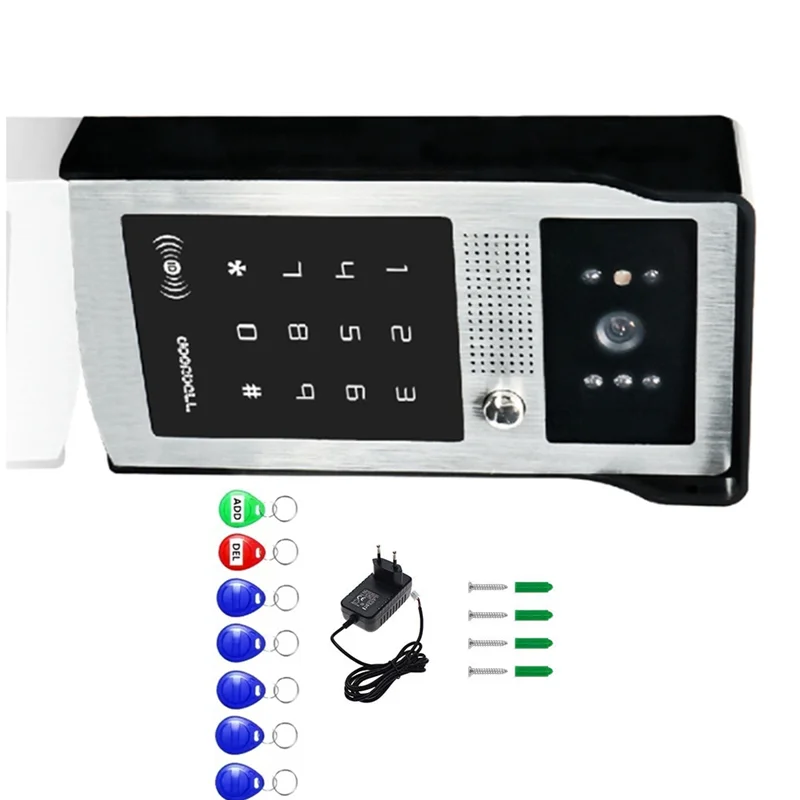 

CABE-Tuya Smart Wifi Video Doorbell System1080p Wireless Door Phone Intercom Outdoor WIFI Camera RFID Card For Home Security EU