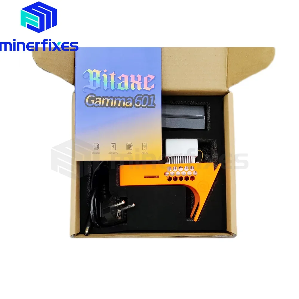 新しい暗号通貨BTC Bitaxe Gamma 601 1.2TH/SをEU PSU付きのS21 Pro Solo Bitcoin Minerから出荷できます