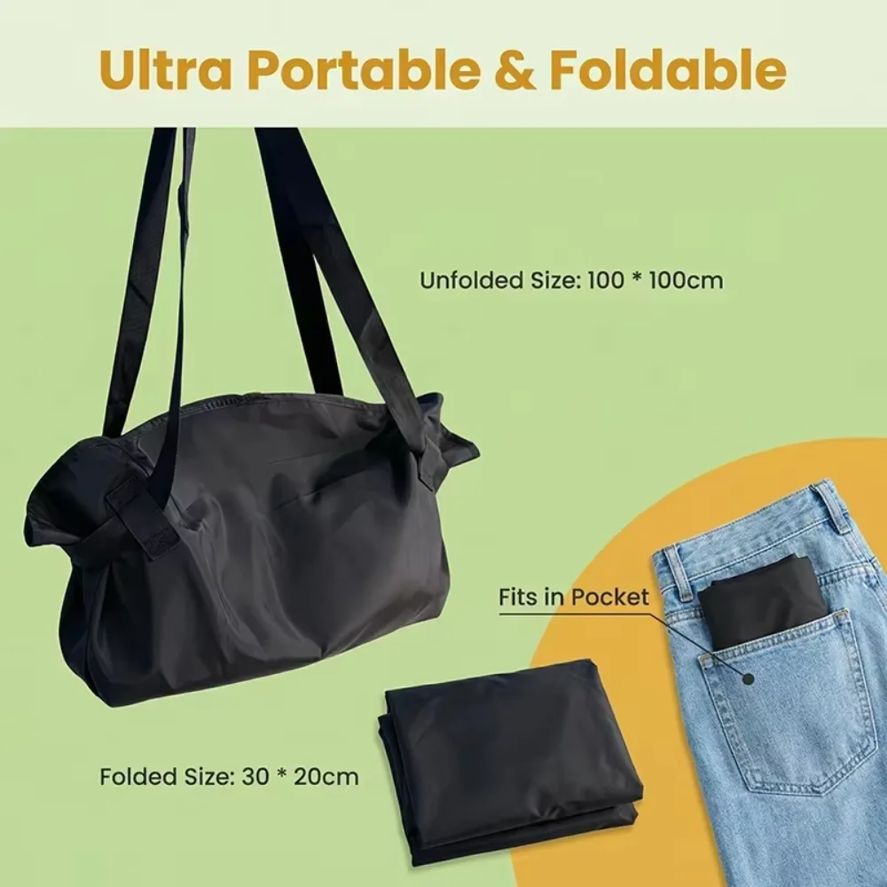 携帯性に優れた2WAY仕様の屋外用キャンプ収納バッグ&ピクニ - Outdoor Camping Mats Large のレビューと価格